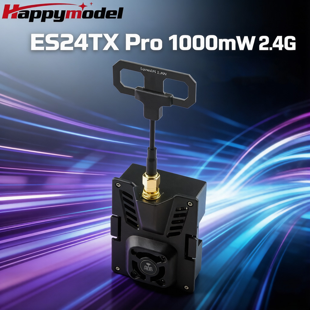 Happymodel Expresslrs Elrs Es24Tx Pro 1000Mw - HappyModel ES24TX Pro 1000mW 2.4G ExpressLRS