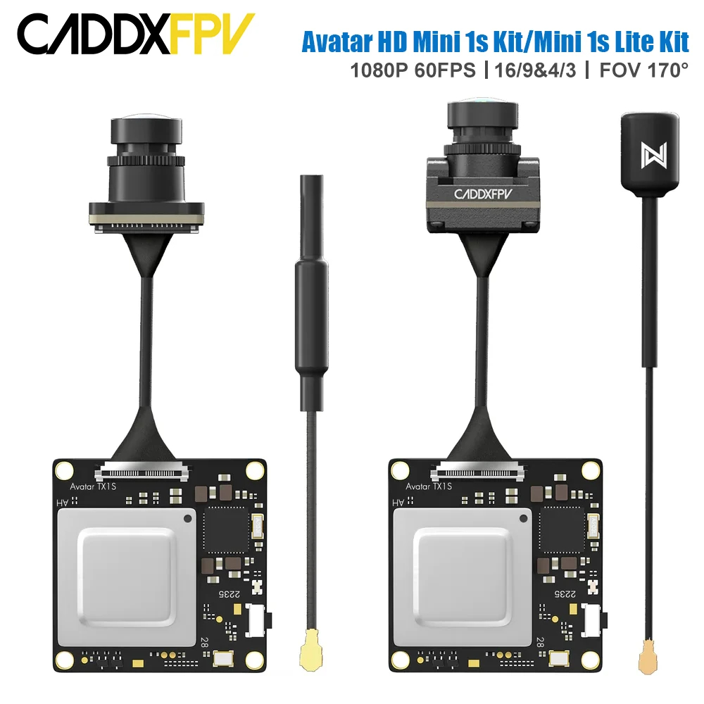 Walksnail Avatar Hd Pro Kit - CADDX 워크스네일 아바타 HD 미니 1s