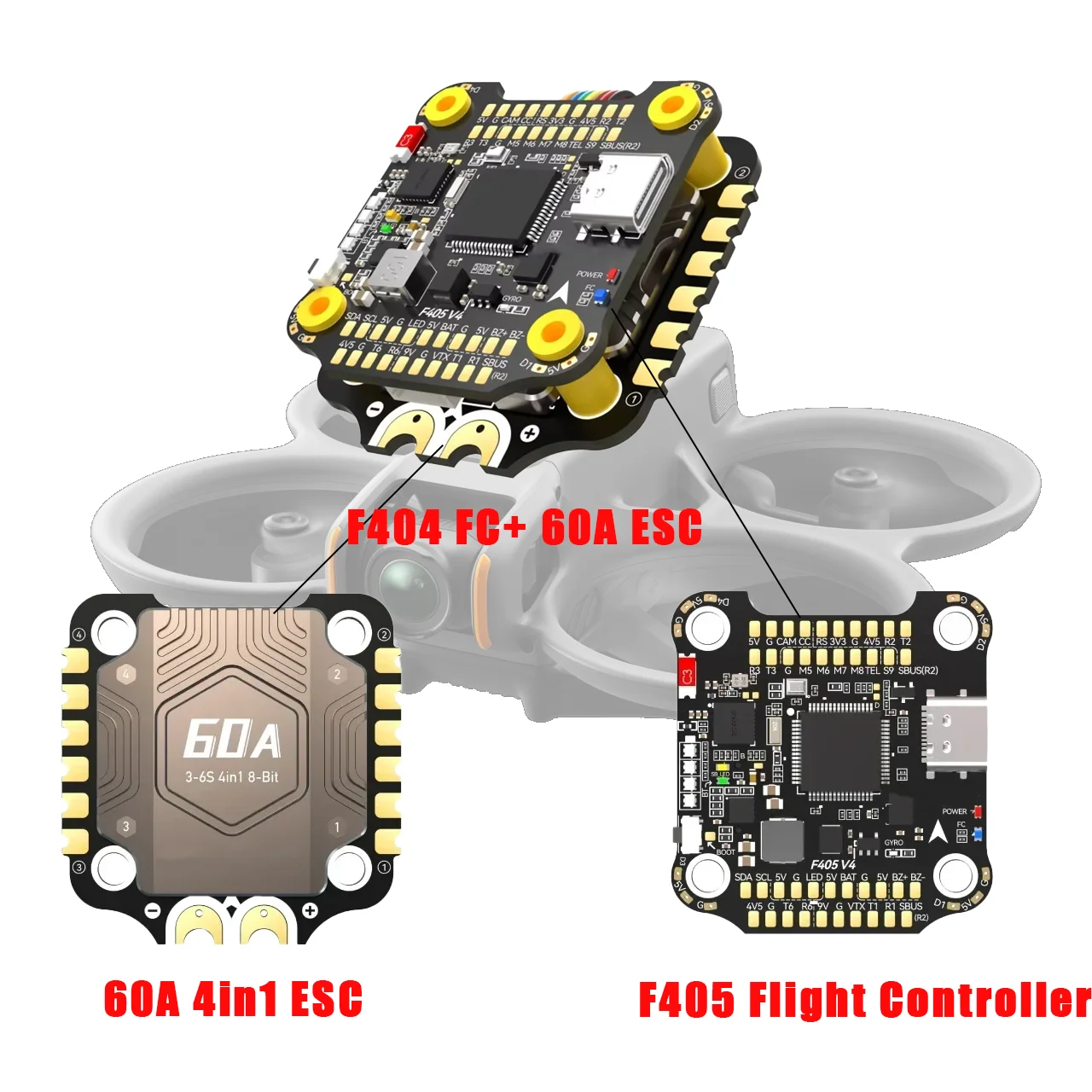 Speedybee F405 V4 Bls 55A Stack - 스피디비 F405 V4 스택 + BLS