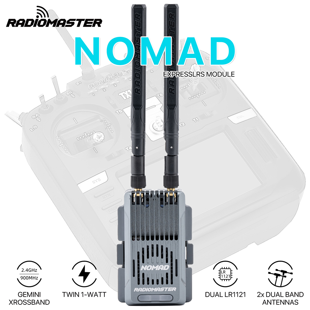 Radiomaster Ranger 2.4Ghz Elrs Module - Radiomaster Nomad 듀얼 밴드 Gemini Xrossband