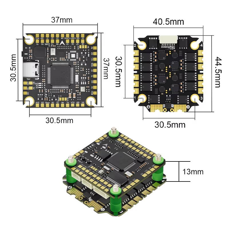 Aocoda-RC F465S V4 스택 F405 V4  - Speedybee F405 V4 Bls 55A Stack 리뷰 및 가격